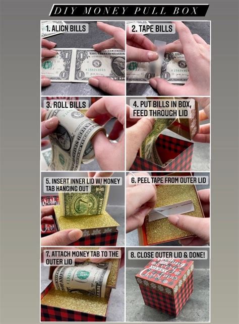 diy metal cash box|diy money pull box.